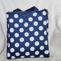 Kate Spade large dot lunch tote