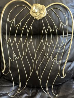 Bronze angel wings for bedroom or office