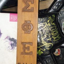 1986 Fraternity Paddle