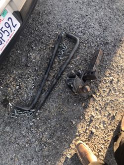 Heavy duty tow hitch