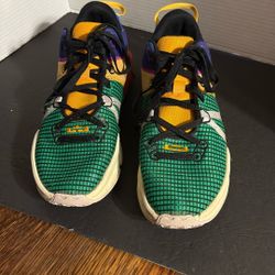 Nike LeBron Witness VII Mid Multi Color Basketball Shoes Mens Size 11 1/2