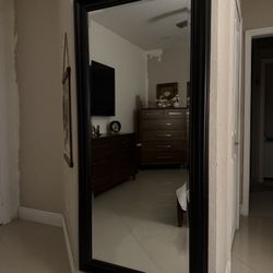 Dark Espresso Wall Mirror