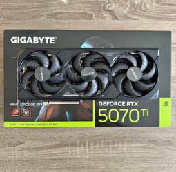 GIGABYTE - NVIDIA GeForce RTX 5070 Ti WINDFORCE SFF 16G Graphic Card