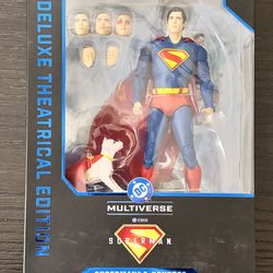 Superman (2025) DC Multiverse Superman & Krypto (Deluxe Theatrical Edition) Action Figure