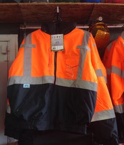 Class 3 High Visibility Safety Jacket with Removable Fleece