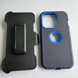 Case with Clip for Iphone 15Pro NOT THE MAX defender Dupplucate 