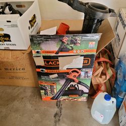 Leaf Vac & Blower, $45