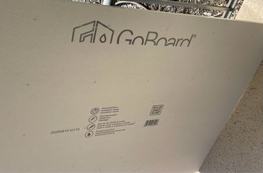 GoBoard Waterproof Tile Backer Board