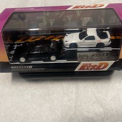 1:64 Modellers Initial D Ev0 III & FC RX 7