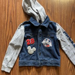 Disney Mickey Mouse Kids Jean Jacket 