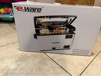 e-Ware 3L Stainless Steel Deep Fryer.