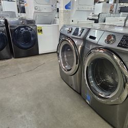 Affordable Nice Lightly Used Washer Dryer Fridge Stove Oven Stackable Free Warranty Samsung GE WHIRLPOOL LG BOSH KENMORE Amana Electrolux Frigidaire 