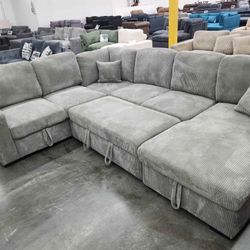 New X-Large Sleeper Sectional Couch / Free Delivery 