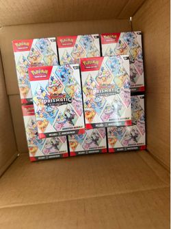 Pokemon Prismatic Evolutions Booster Bundle