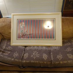 Jester Picture Signed And Numbered