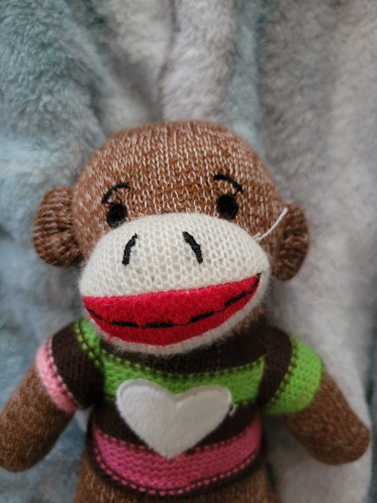 Sock Monkey Plushi