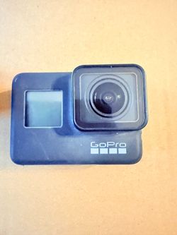 GoPro black 7 4k action cameras and 5 batteries