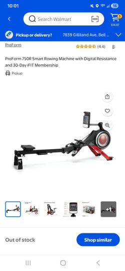 Pro Form 750 R Rowing Machine