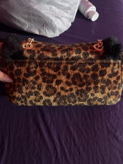 Juicy Couture leopard print shoulder bag