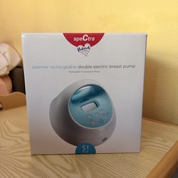 Spectra S1 Plus Portable & Rechargeable Hospital Strength Double Electric Breast Pump: Adjustable Speed System