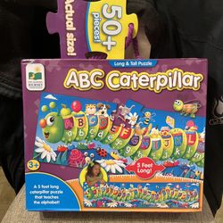 ABC Caterpillar  Age 3 And Up New In Box