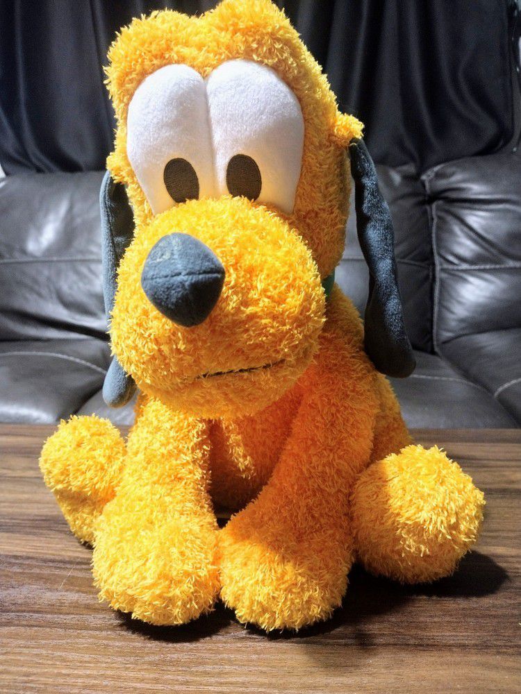 14" Disney Pluto Stuffed Animal