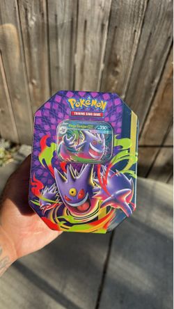 Pokémon Cards Mega Gengar Ex Tin $40