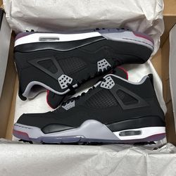 Nike Air Jordan 4 Golf Bred CU9981-002 Size 11.5 or 12