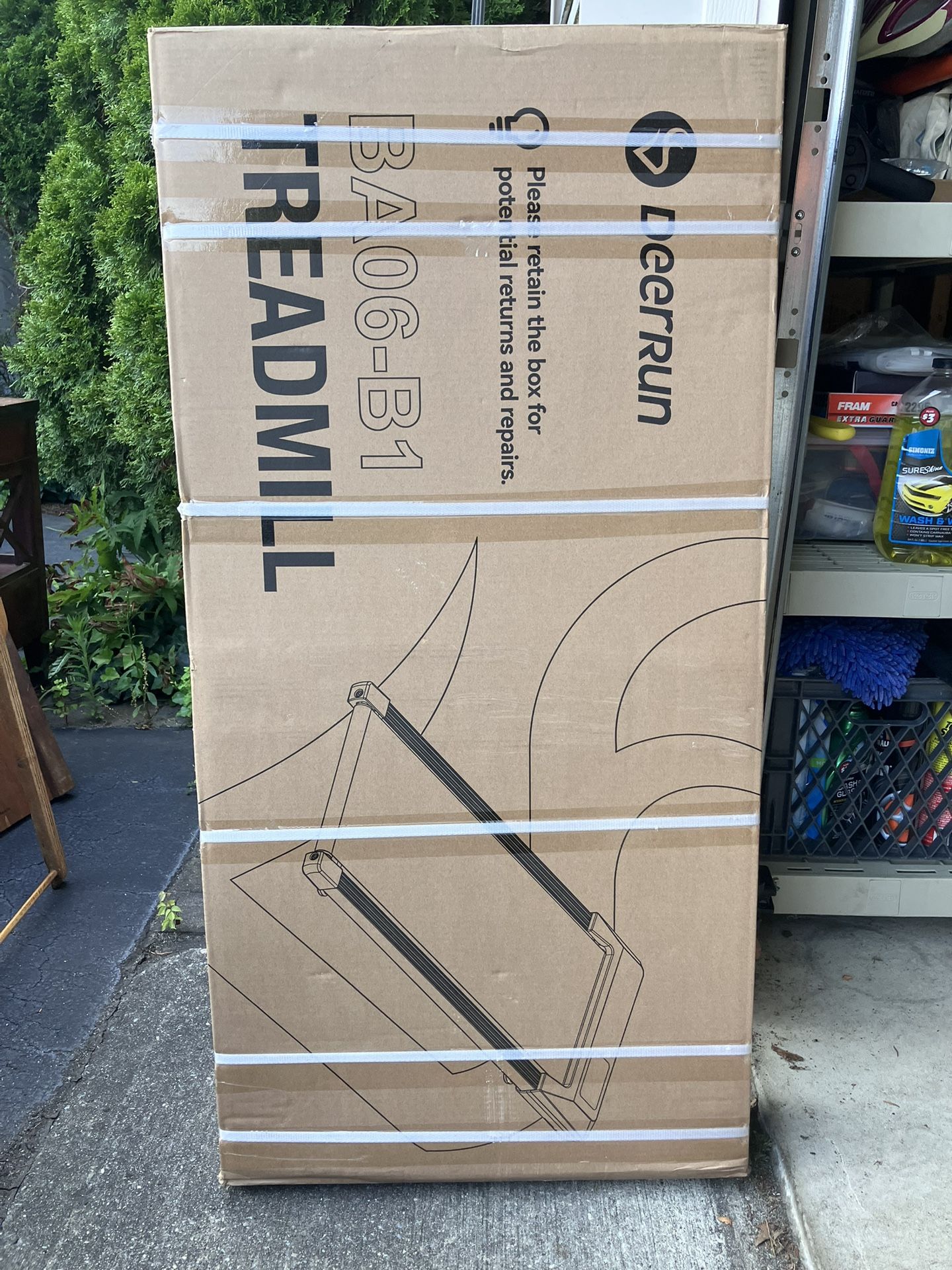 DeerRun Walking Pad, 2024 Smart Under Desk Treadmill, Treadmills for Home/Office, 2 in 1 Walking Pad Treadmill with LED Dispaly & Remote Control