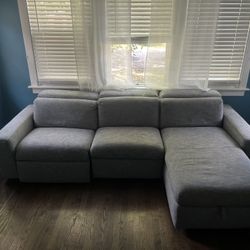 West Elm Enzo  Couch 