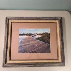 Beach Landscape Framed Wall Art - Home Wall Decor Artwork