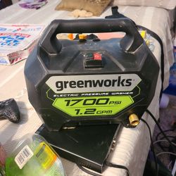 Green Works Electric Pressure Washer