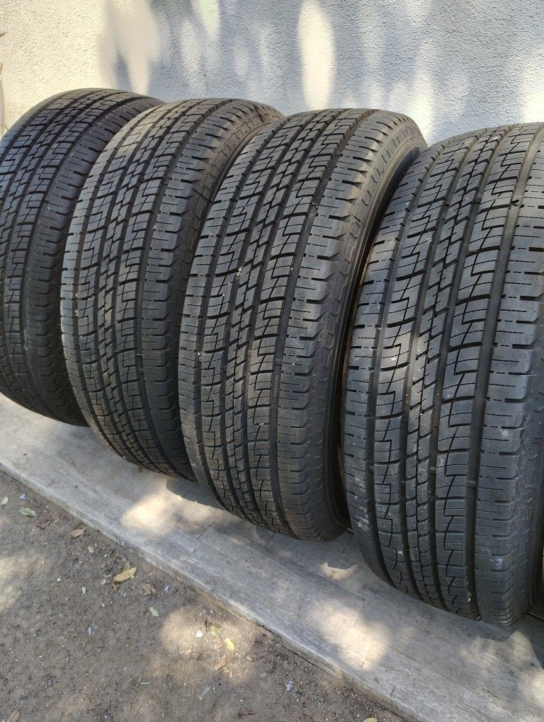 5- Tires ( P 255 / 70 R 18 )