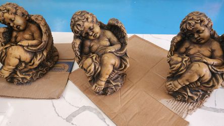 Baby Angel Have 3, Made I Mexico From Cement