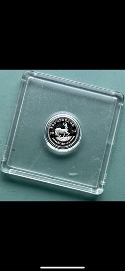 1 Gram Silver Krugerrand Updated 6/21