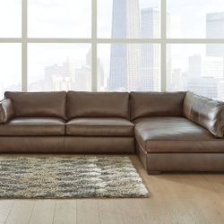 Kiessel Chocolate RAF/LAF Sectional

Ashley