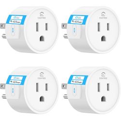 4 Pack EIGHTREE Smart Plug - Works with Alexa/Google Home/SmartThings-2.4 GHZ