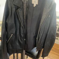 Womens Black Leather Jacket