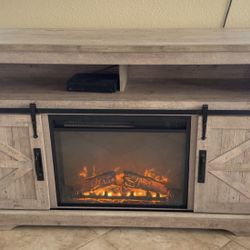 Fireplace Tv stand 