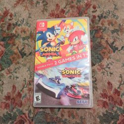 Sonic Mania And Sonic Team Racing