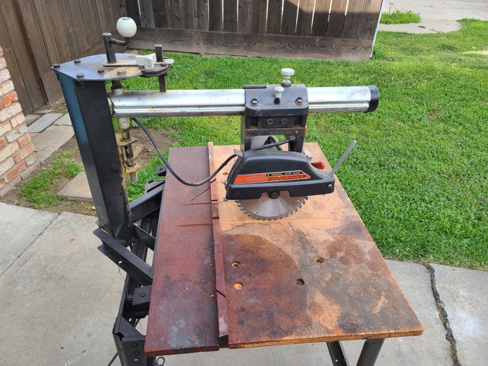 Craftsman 8-in Radial Arms Saw