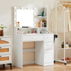 Vanity Desk with Mirror X.01.03