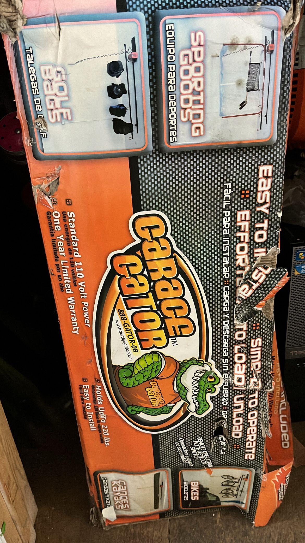 Garage Gator In The Box. Pick up In Monterey 