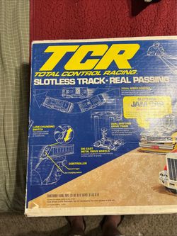 Vintage TCR Total Control Racing Slotless Track Set