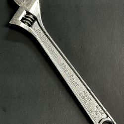 SNAP-ON BLUE-POINT 10 INCH ADJUSTABLE CRESCENT WRENCH