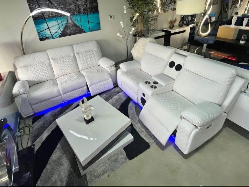 Brand New Power Reclining Sofa and Loveseat / Sofa y Loveseat Reclinables Eléctricos Nuevos a Estrenar...fast Delivery 🚚