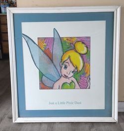 Disney tinkerbell Just a Little Pixie Dust poster