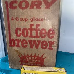 Antique Cory, coffee brewer Original Packaging