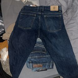 2 Pair Of Jeans 
