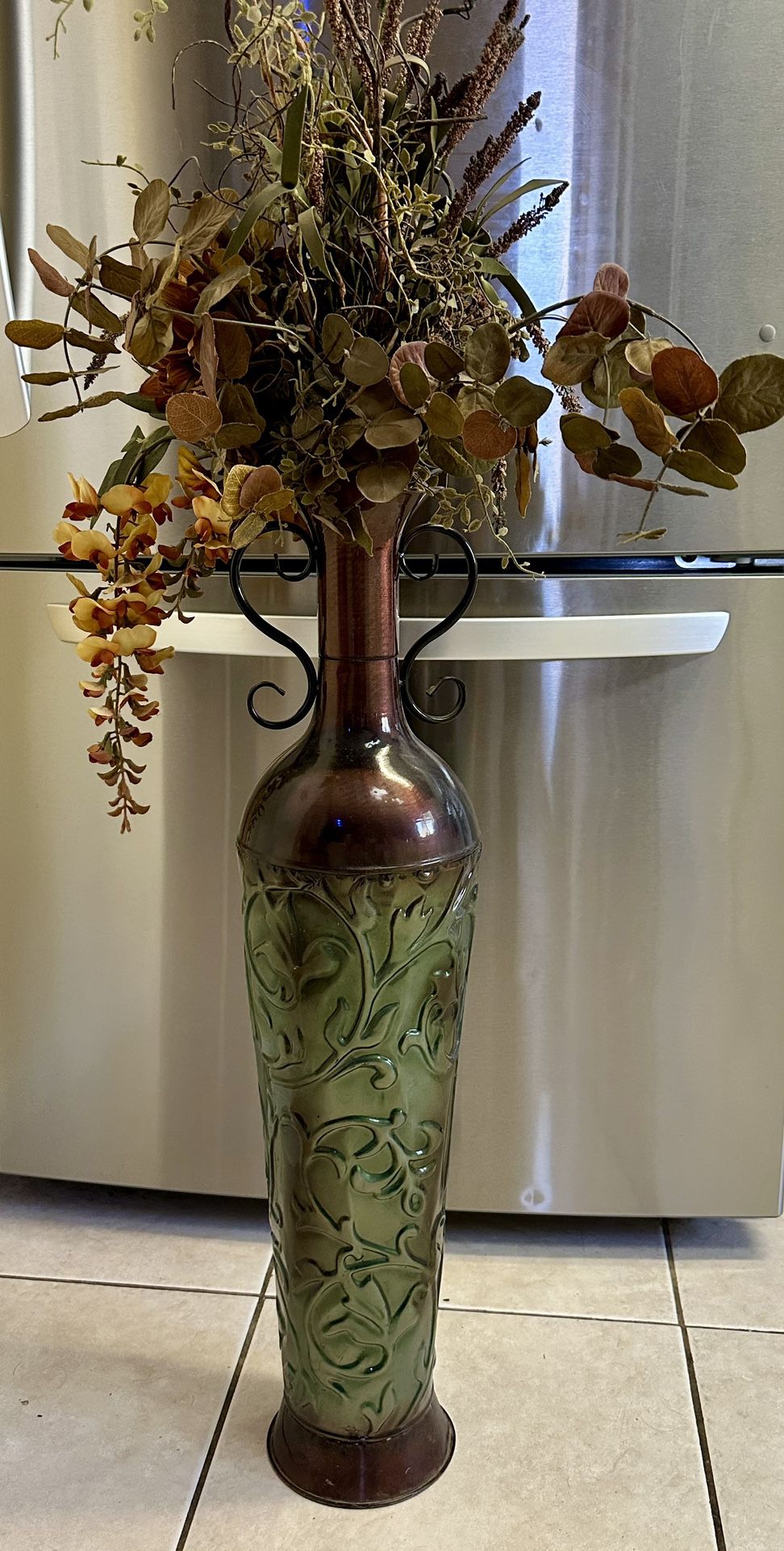 31” Decorative Floral Vase